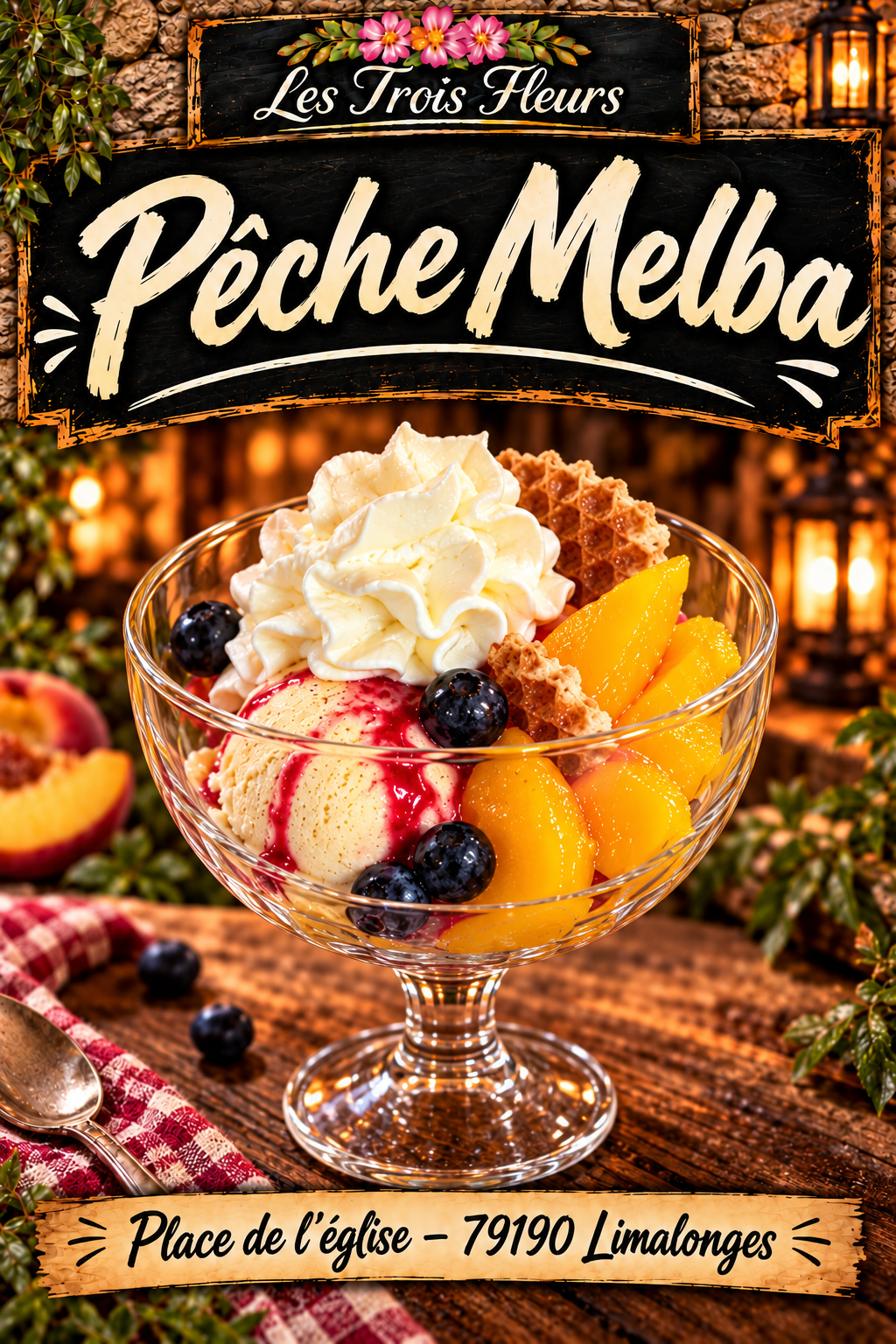 Pêche Melba